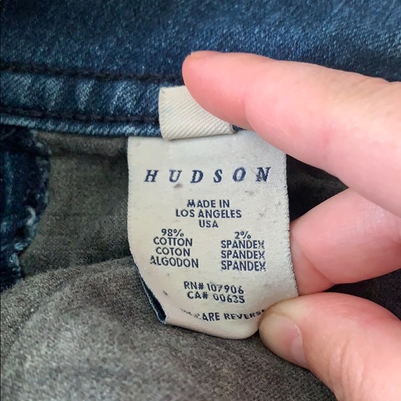 Hudson Slim Bootcut Flare Med Dark Wash GLO 32” - Picture 11 of 12